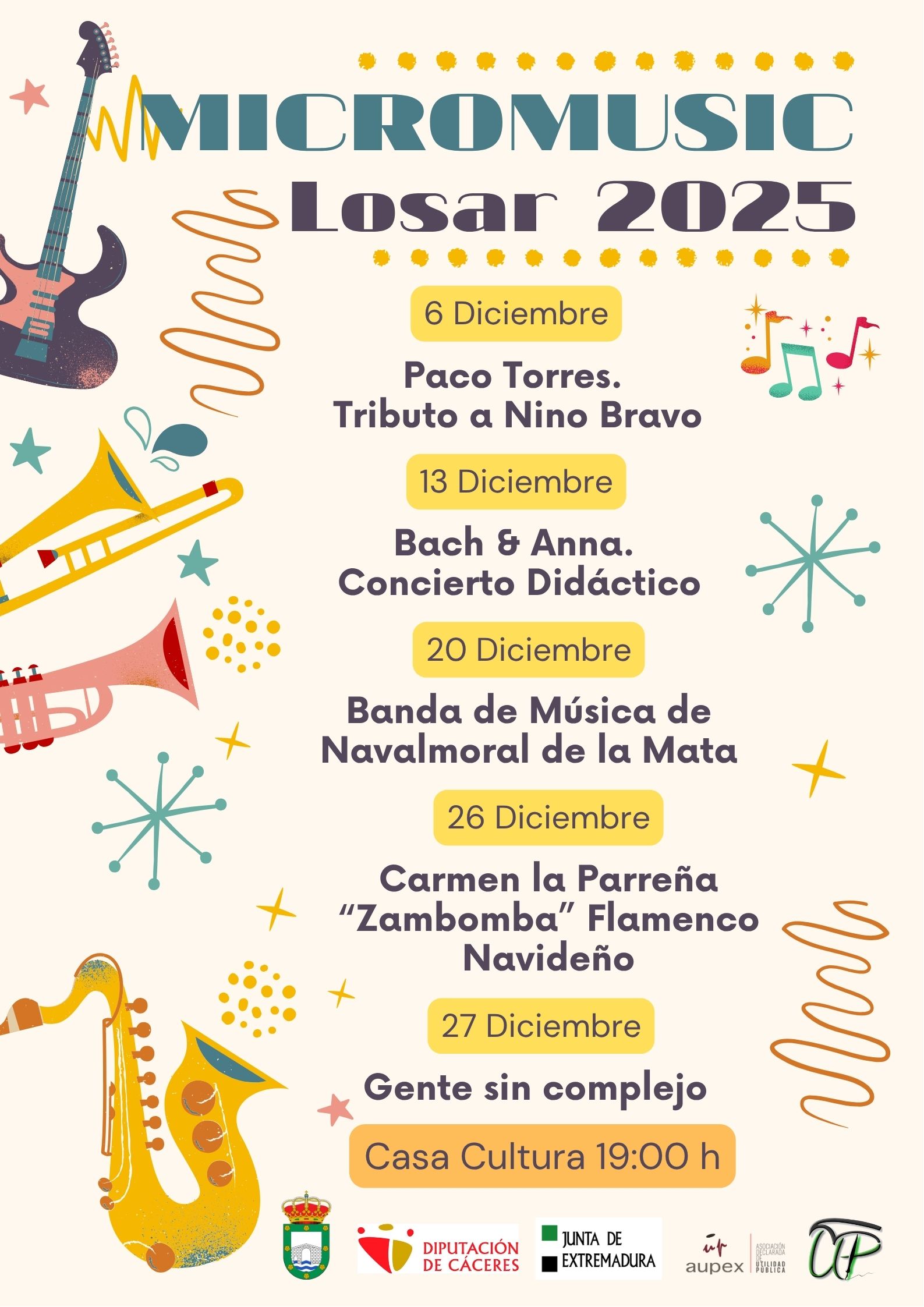 Universidad  Popular. Micromusic 2025