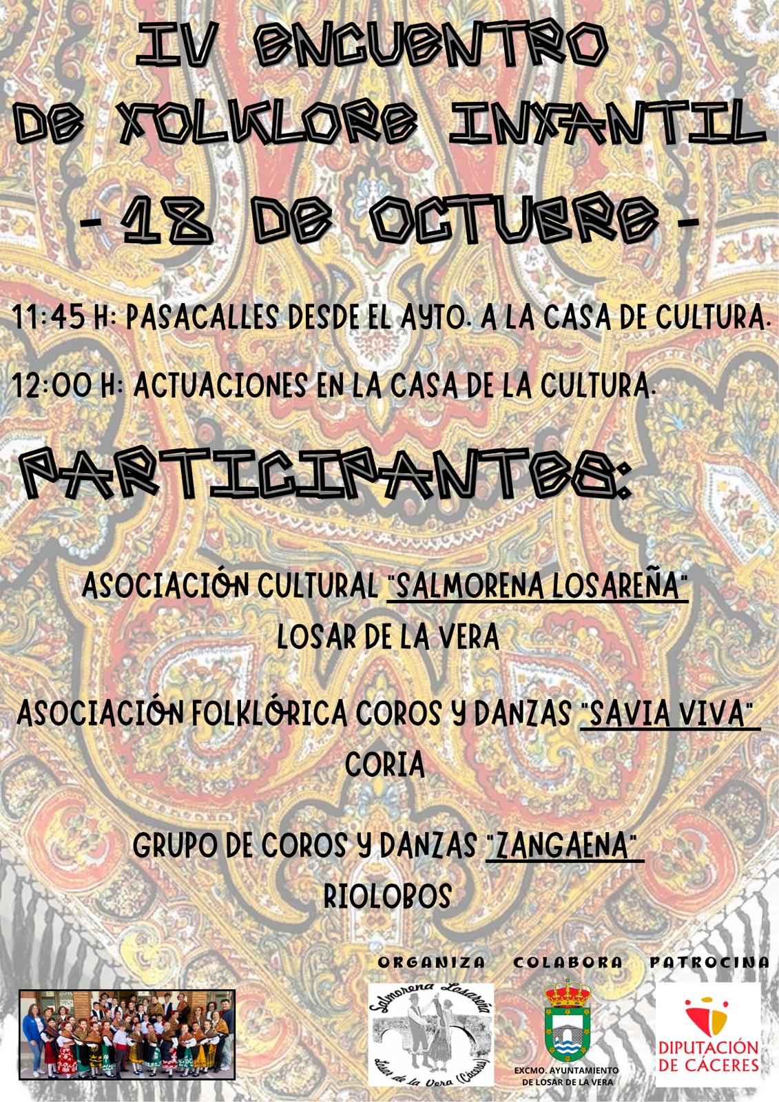 IV Encuentro de Folklore Infantil