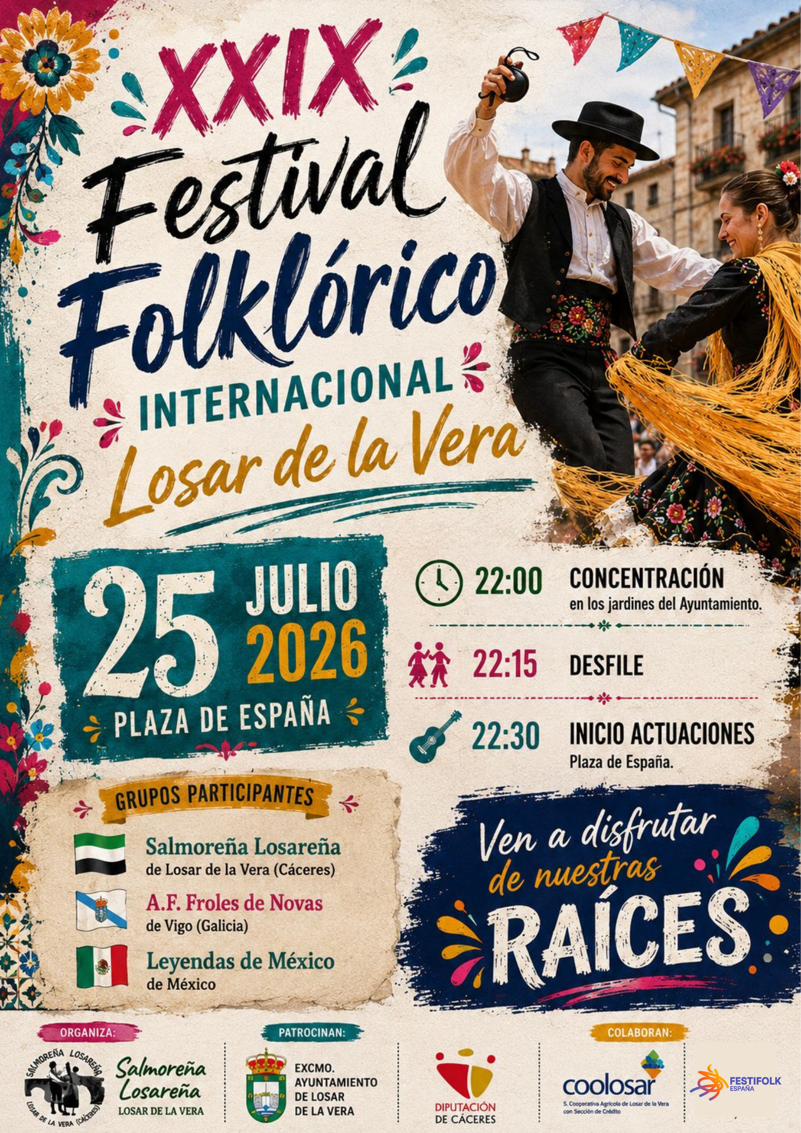 Festival Folklórico Internacional de Losar de la Vera 2026