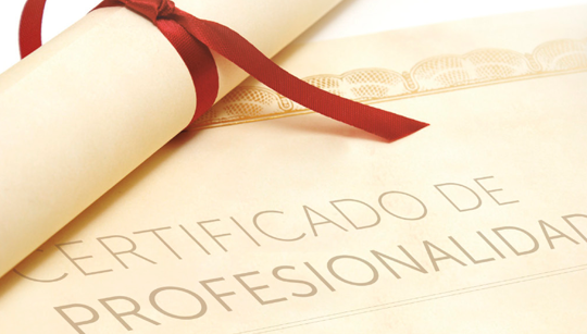 Certificado de profesionalidad